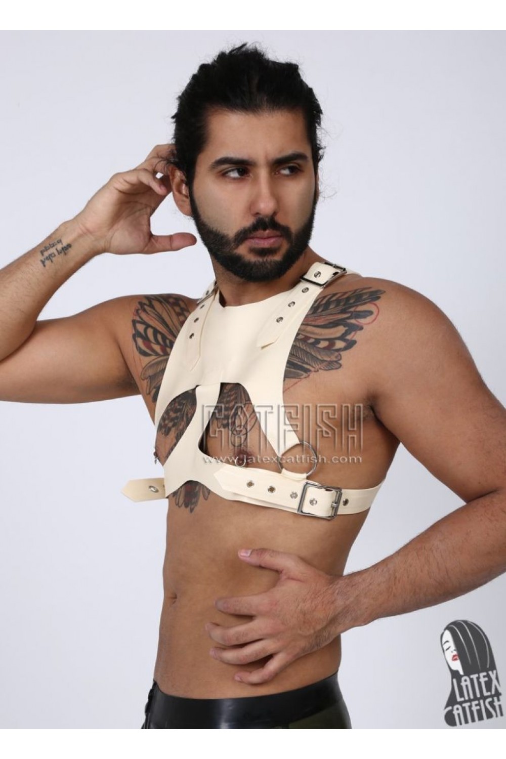 Men's Shielded Latex Harness Men's Shielded Latex Harness