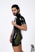  (stock clearance) Men's Short-Leg Latex Surfsuit