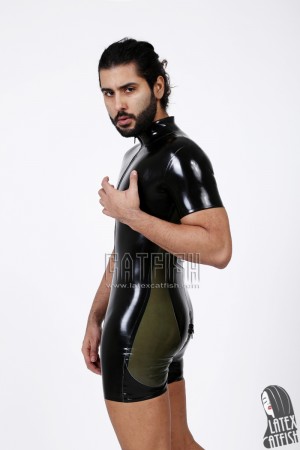 Men's Short-Leg Latex Surfsuit