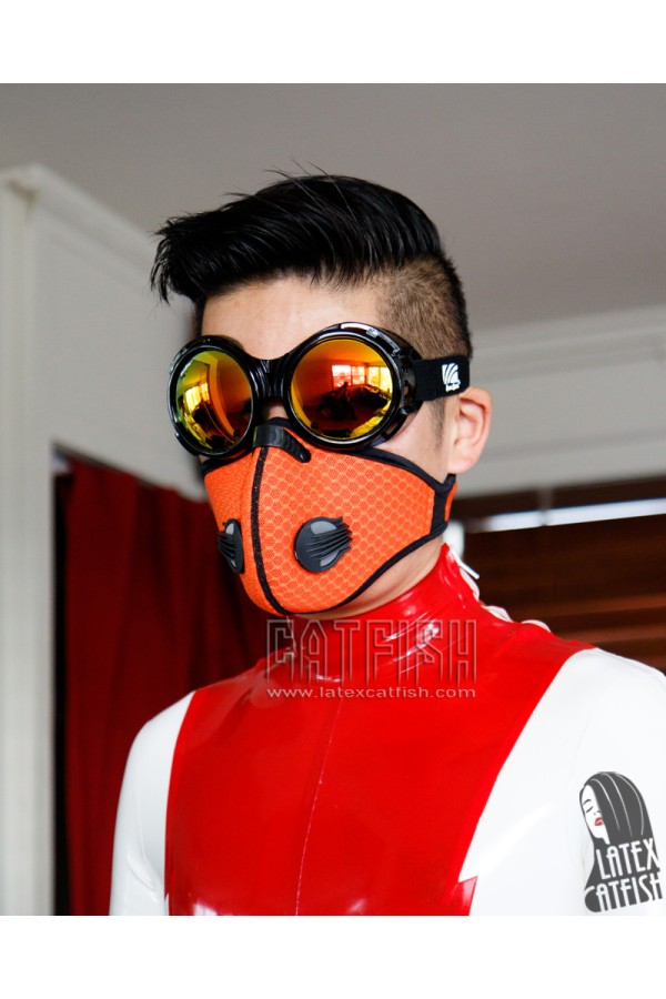 Men's 'Stagger Lee' Shoulder-Zipper Latex Catsuit