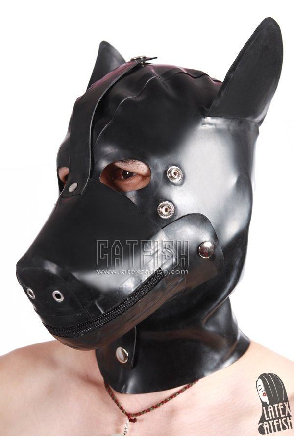 Rubber Doggy Hood