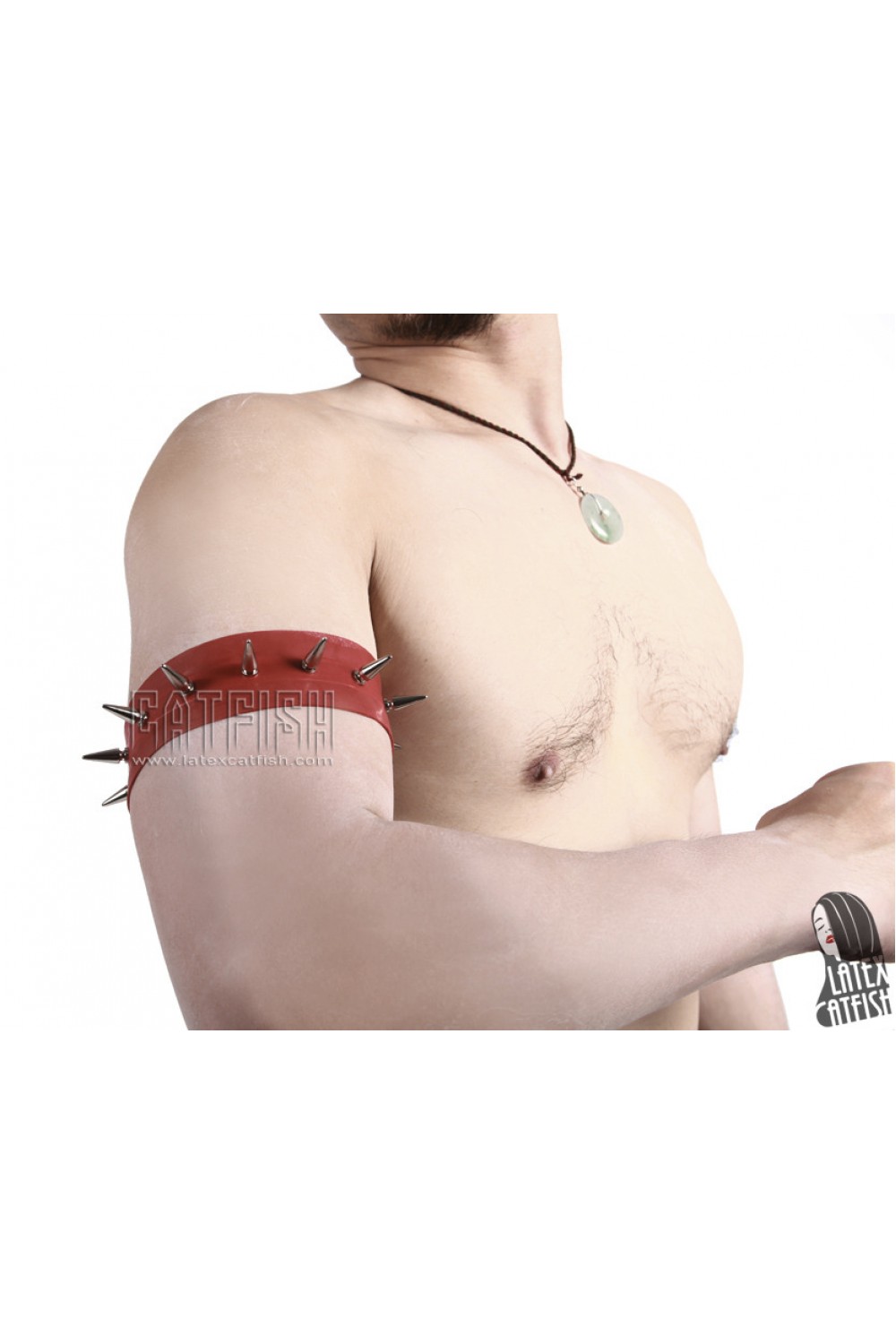 Spiked Latex Armband Spiked Latex Armband