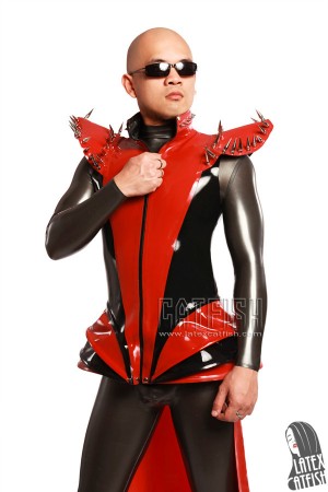 Men's 'Winged Warrior' Latex Costume