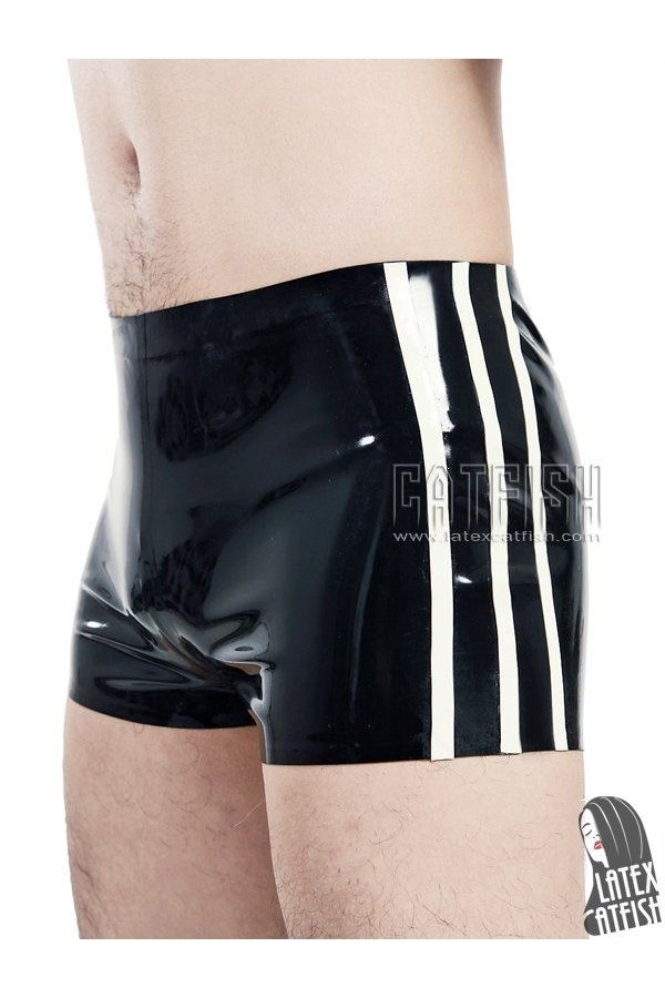 Men's Latex Sports Boxer Shorts