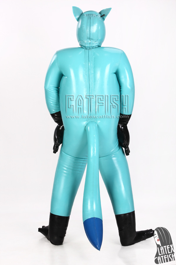 Inflatable 'Possum Pet' Latex Costume Suit
