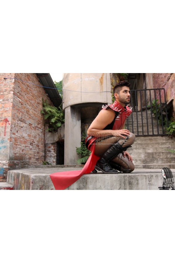 Men's 'Winged Warrior' Latex Costume