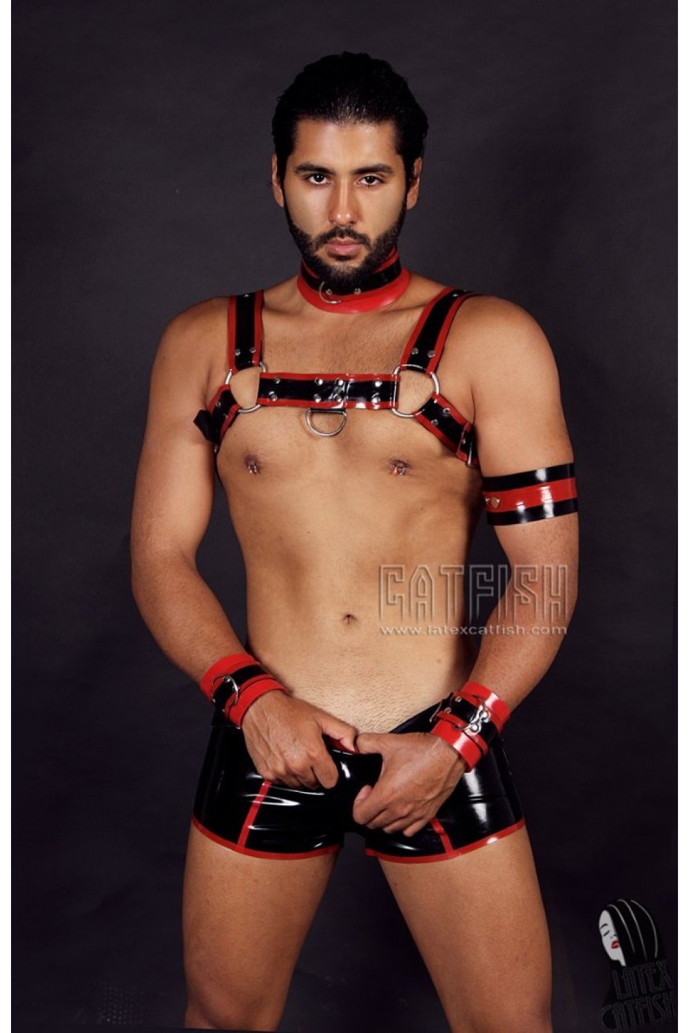 Men's Latex Club Wear Shorts Men's Latex Club Wear Shorts
