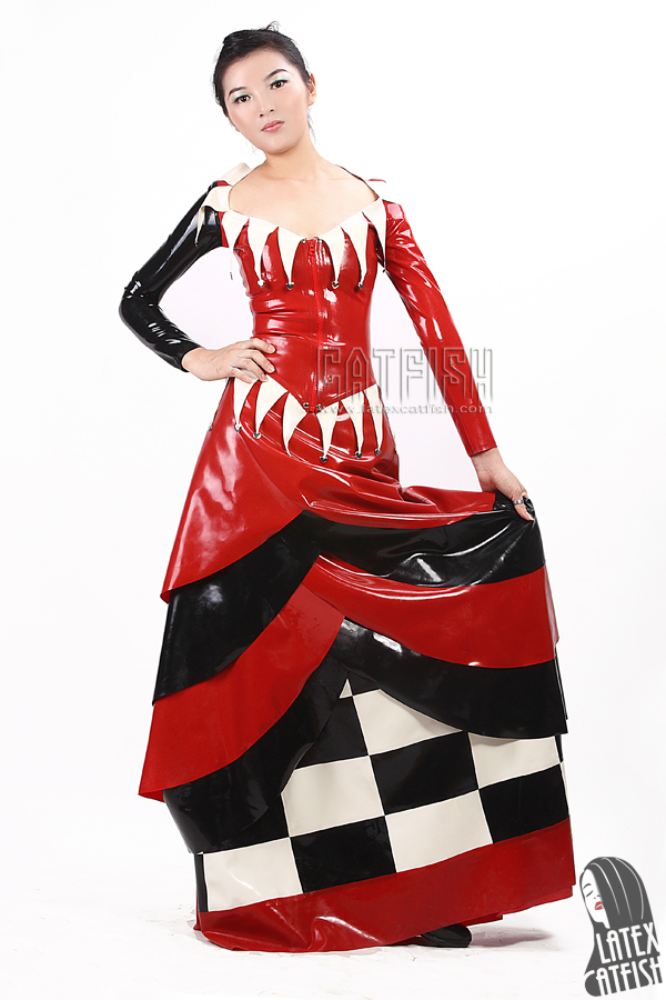Checkered Jester Lady