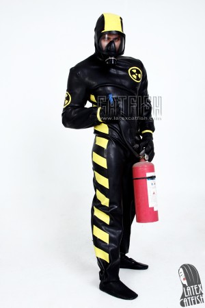 Men's Industrial Heavy-Duty 'Hazmat' Safety Protection Suit