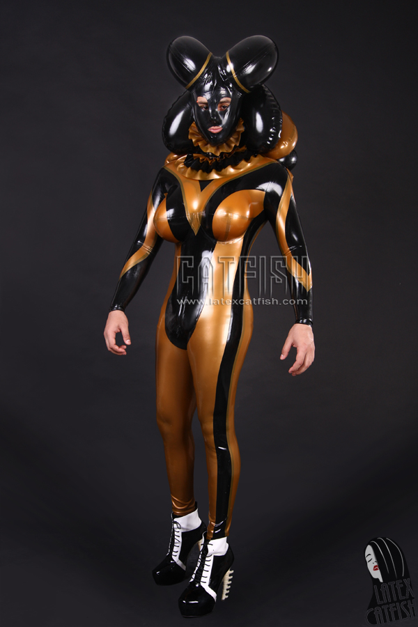 Men's 'Arpineh' Costume Latex Catsuit