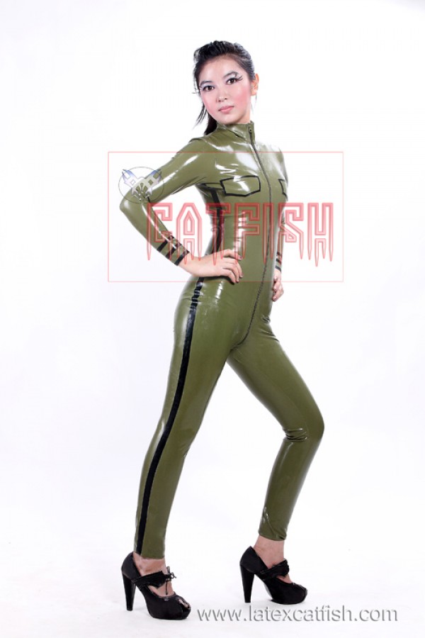 'Uniformity' Latex Catsuit