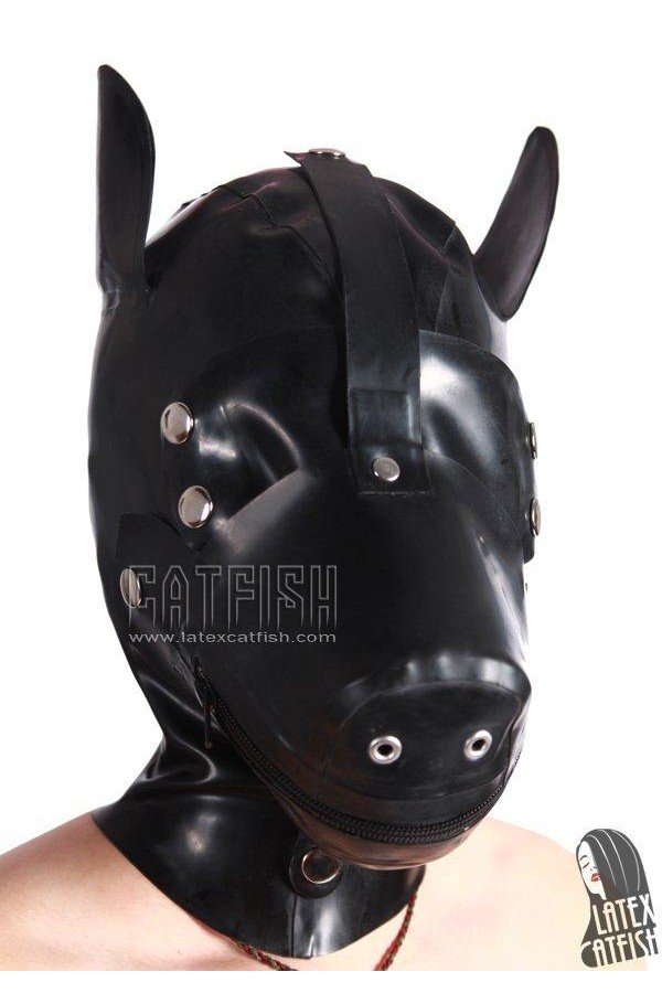 Rubber Doggy Hood