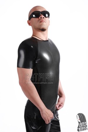 Men's 'Rugged' Latex Two-Tone T-Shirt