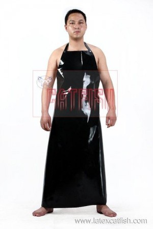 Unisex Latex Extended Length Apron