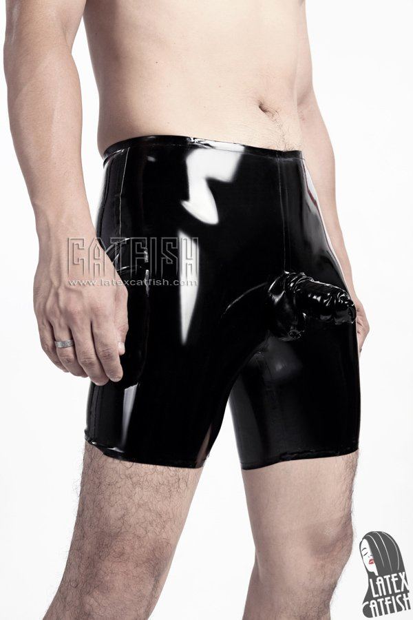 Men's Latex Sheath Jammer Shorts