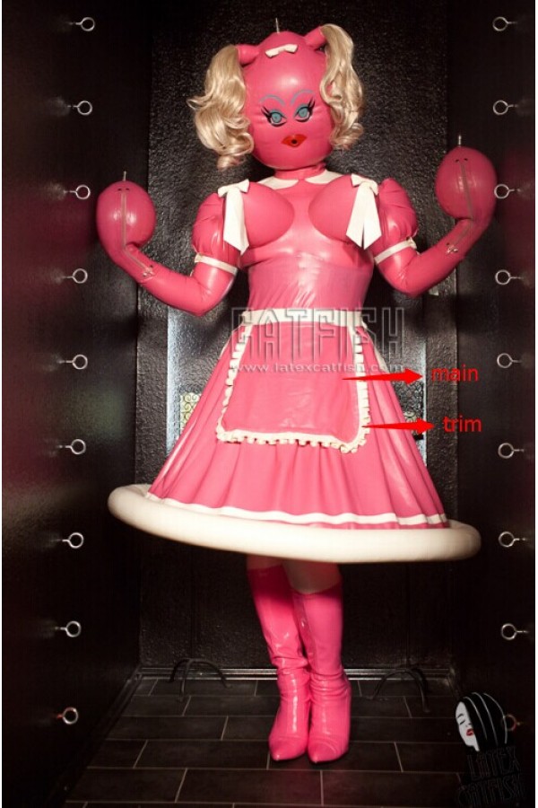 'Dolly Maid' Inflatable Latex Maid Costume