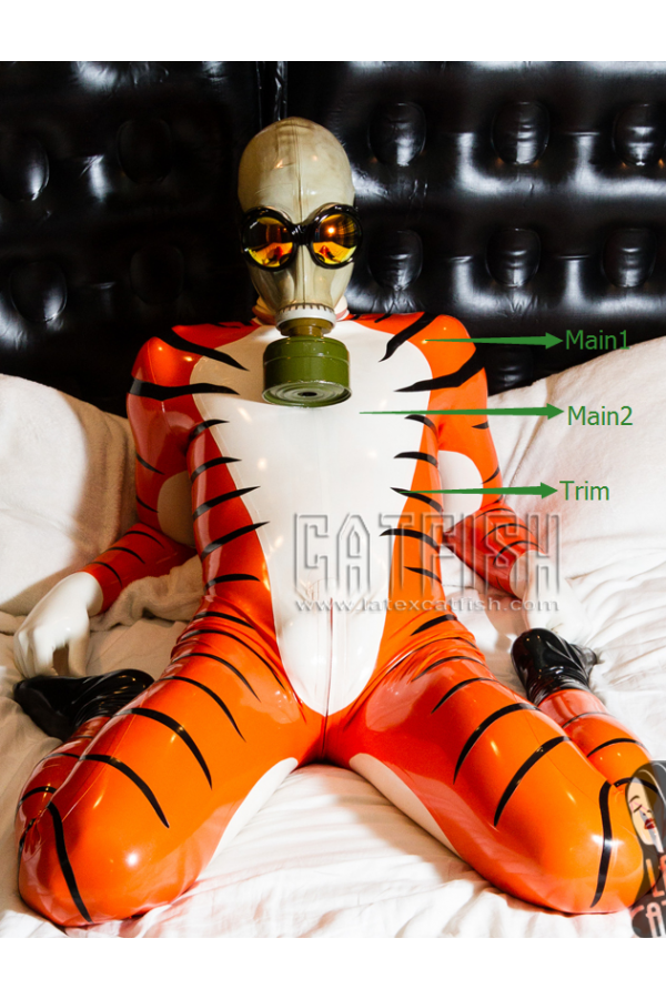 Men's 'Purrfect Pet' Latex Catsuit