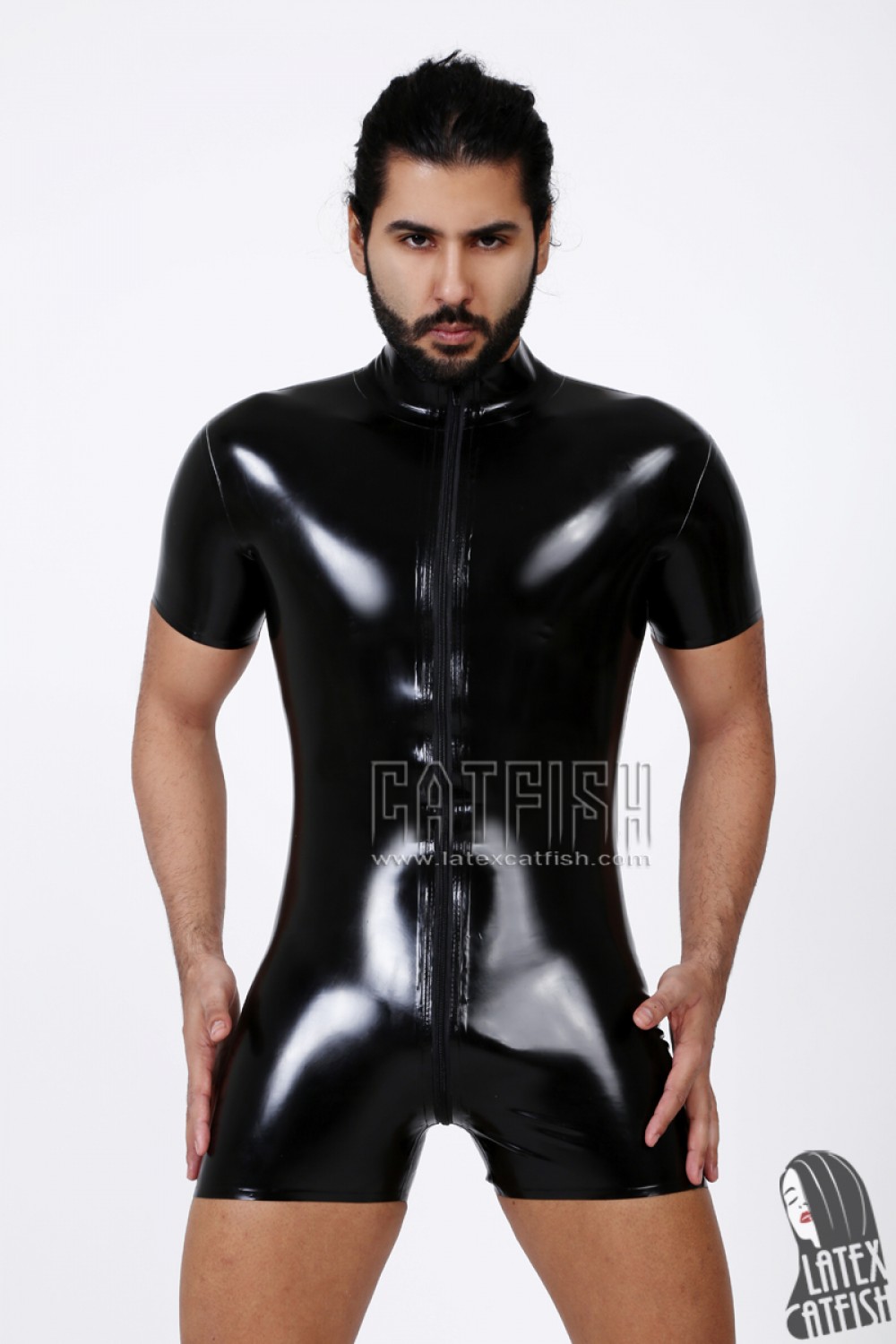 Men's Short-Leg Latex Surfsuit Men's Short-Leg Latex Surfsuit