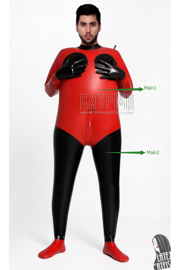 Men's Inflatable Latex 'Pod' Suit