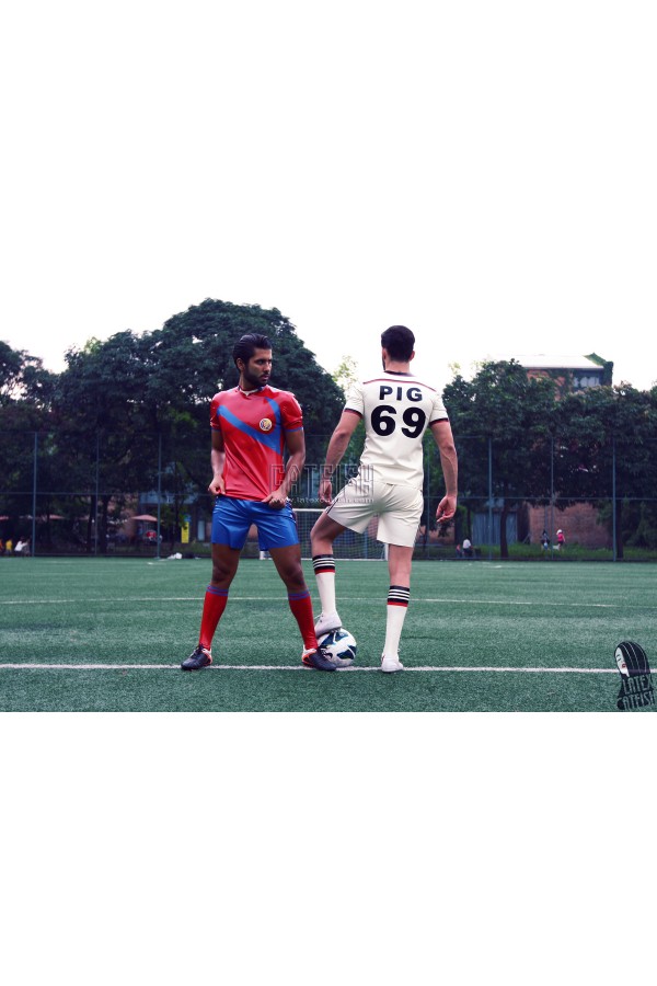 Men's Football/Soccer Latex Uniform Version 1