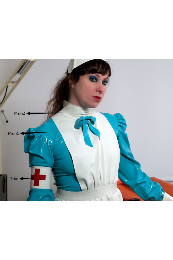 'Florence Nightingale' Latex Nurse Uniform