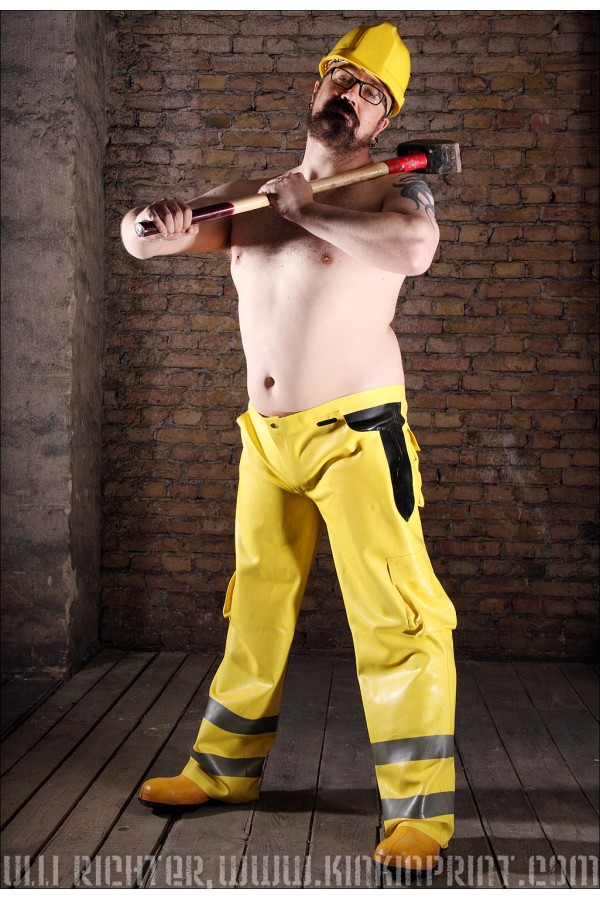 Men's 'Tradesman' Latex Pants