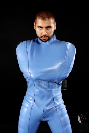 Men's Latex Suit with Feet