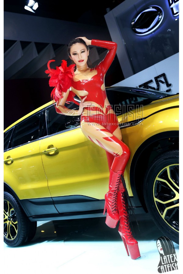 'Flamorous' Latex Catsuit