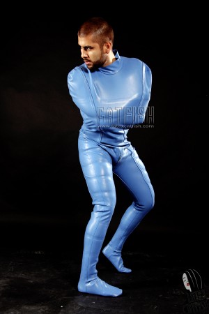 Men's Latex Suit with Feet