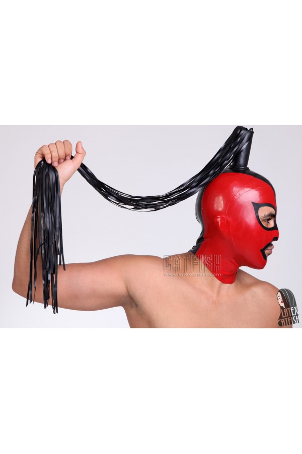 (Stock Clearance) Widows Peak Pigtail Hood 	