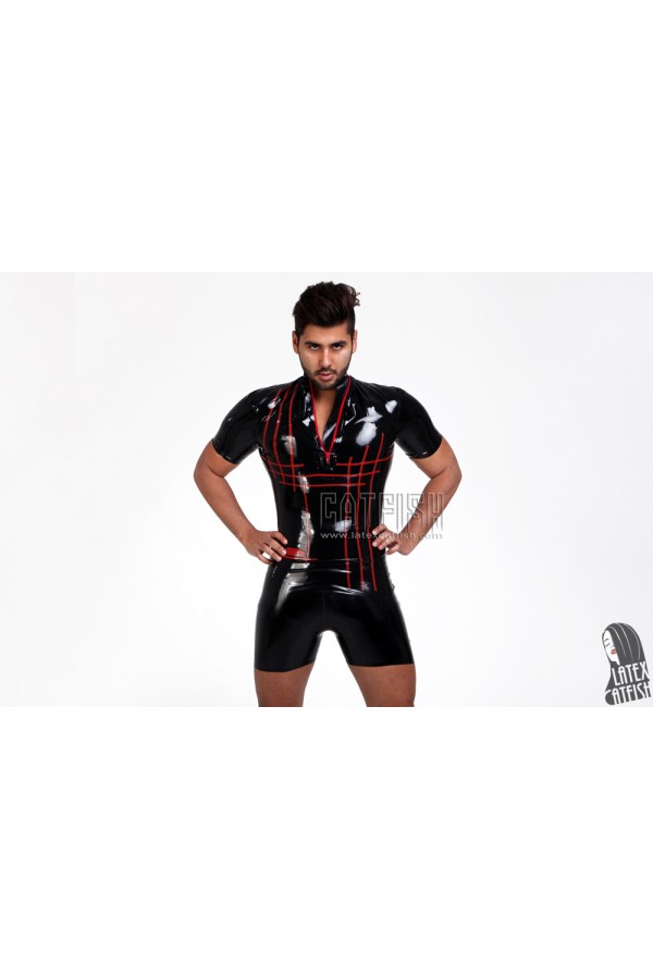 Men's 'Gridlines' Latex Surfsuit