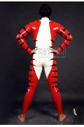 (stock clearance) Men's 'Wildside' Latex Neck Entry Catsuit