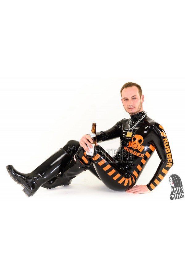 Men's Latex Biohazard Catsuit