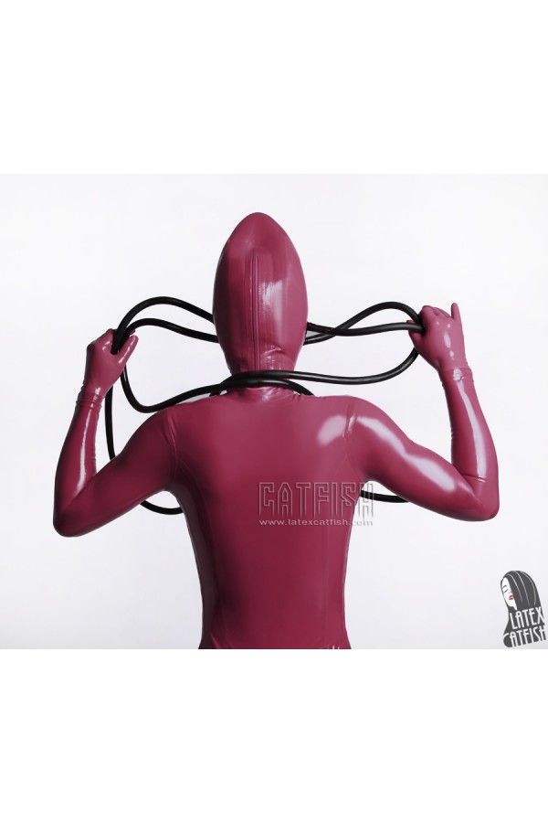 Men's 'Tubular Alien' Latex Costume Catsuit