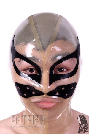 Venumous Cat Hood Mask 	 