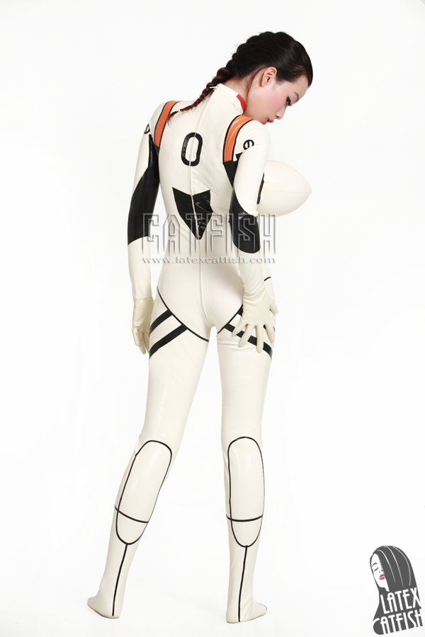 'Zero Operator' Latex Boobs Costume Catsuit
