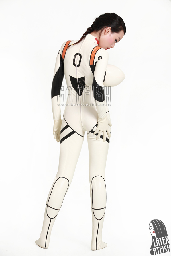 'Zero Operator' Latex Boobs Costume Catsuit
