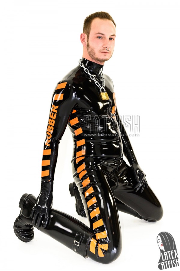 Men's Latex Biohazard Catsuit