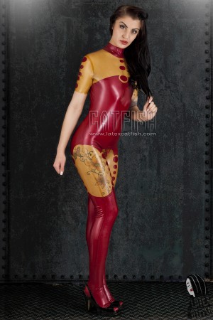 Tribalesque Dot-catsuit 