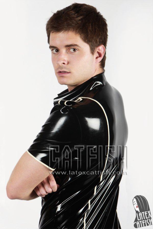 (stock clearance) Men's 'Safari' Latex Short-Sleeved Shirt