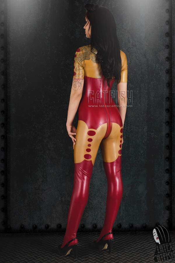 Tribalesque Dot-catsuit 
