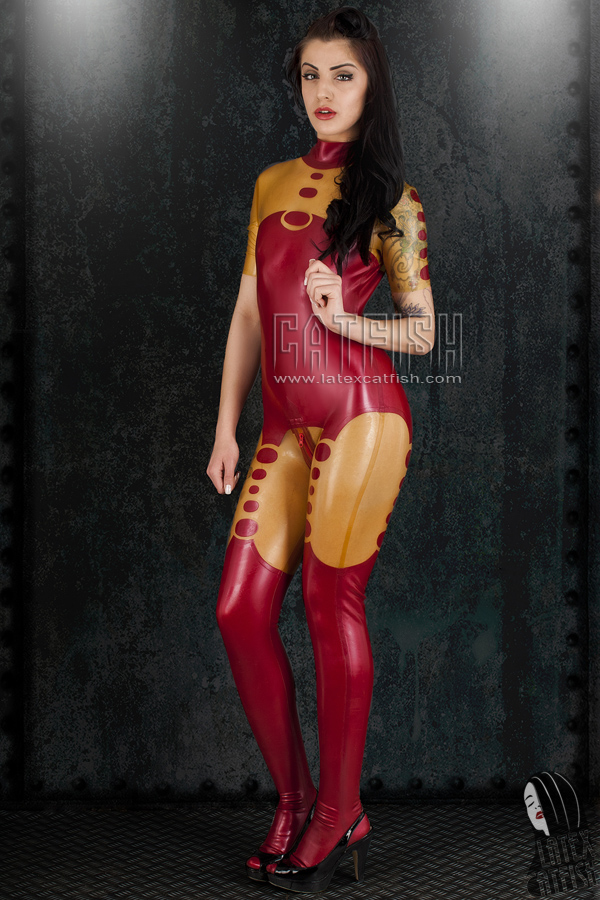 Tribalesque Dot-catsuit 