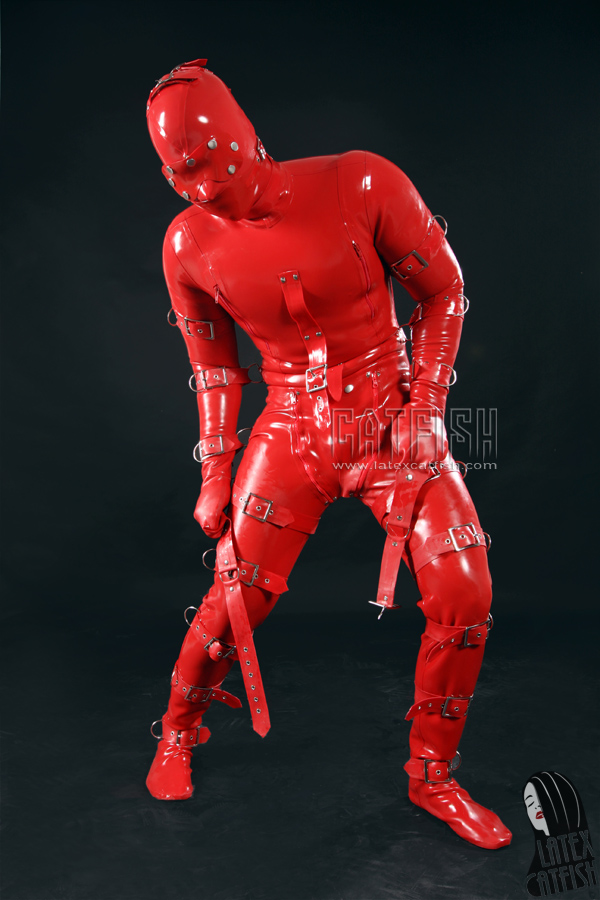 Men's 'The Strapping' Heavy Latex Suit