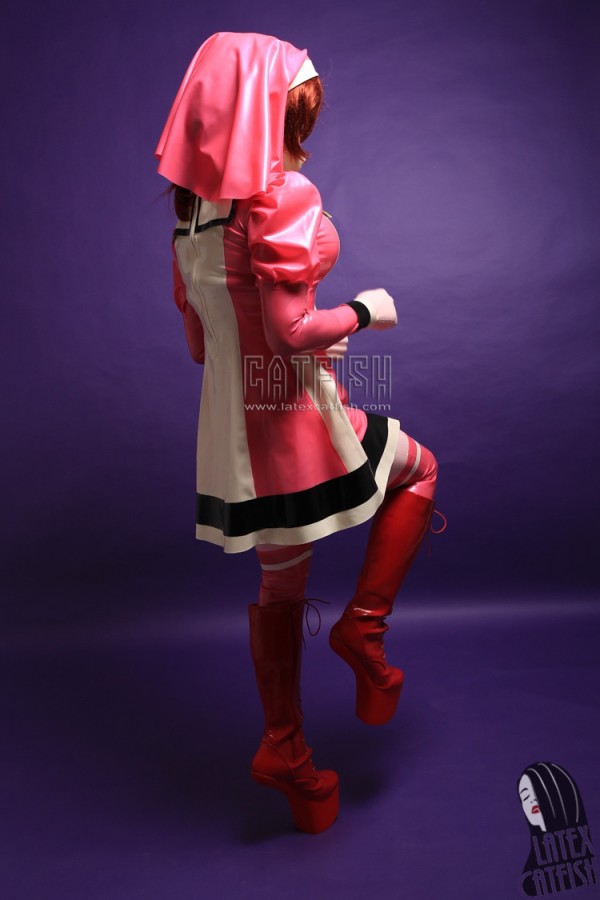 Anime 'Nurse' Latex Costume