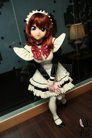'Annie-May' Latex Anime Costume Dress