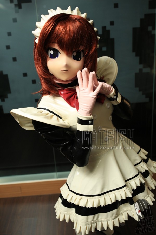 'Annie-May' Latex Anime Costume Dress