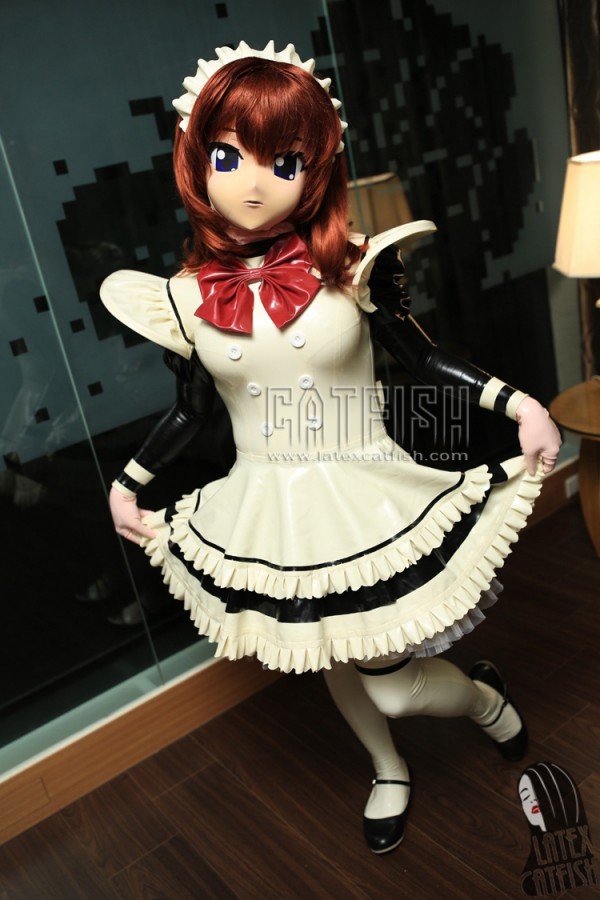 'Annie-May' Latex Anime Costume Dress