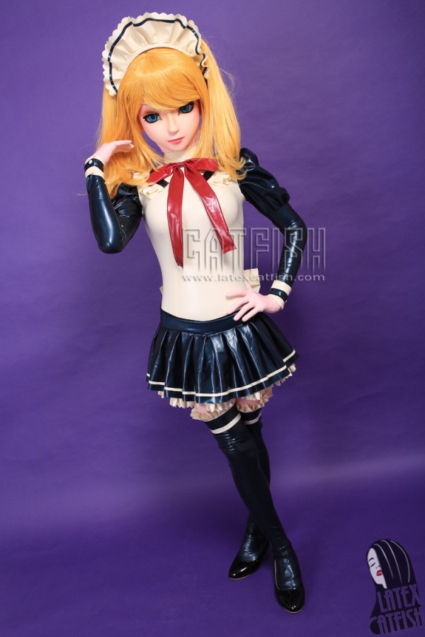 Anime 'Waitress/Maid' Latex Costume