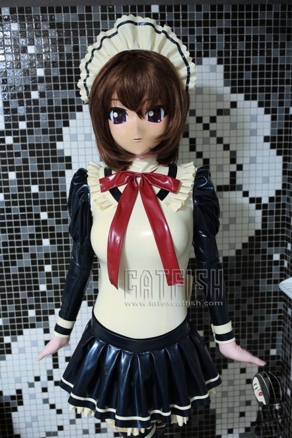 Anime 'Waitress/Maid' Latex Costume