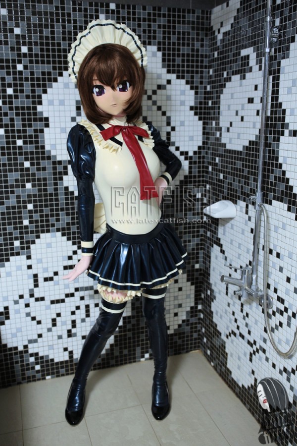 Anime 'Waitress/Maid' Latex Costume